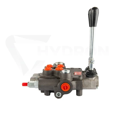 Rozdzielacz hydrauliczny 2 sekcyjny 80L dwie sekcje z zatrzaskiem Hydrolider