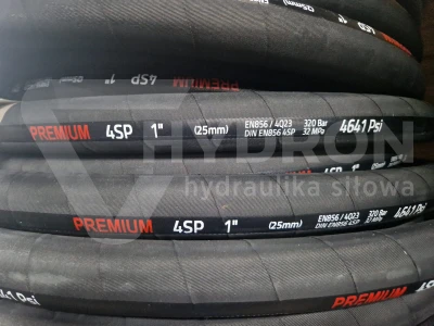 Wąż hydrauliczny 4SP DN25 (1") Premium 320bar rolka 20MB