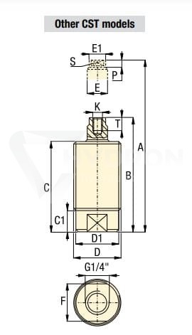 Cylinder hydrauliczny CST18502 Enerpac