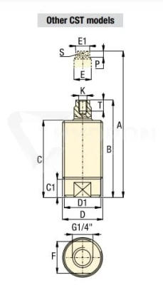 Cylinder hydrauliczny CST18502 Enerpac