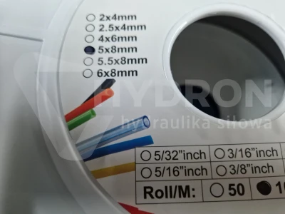 Wąż poliuretan TEKALAN 8X5mm rolka 100MB