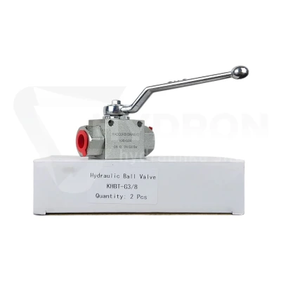 Zawór kulowy dwudrożny BKH BSP DN10 3/8" 500bar paczka 10szt pudełko