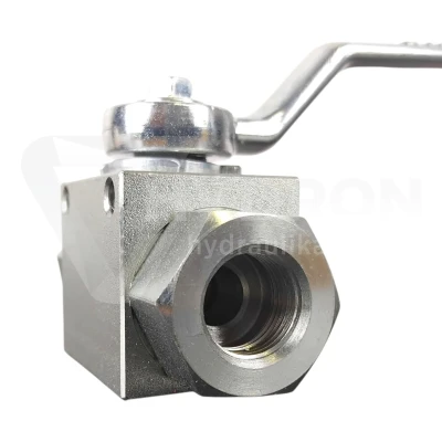 Zawór kulowy dwudrożny BKH BSP DN10 3/8" 500bar paczka 10szt