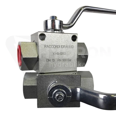 Zawór kulowy dwudrożny BKH BSP DN13 1/2" 500bar paczka 10szt