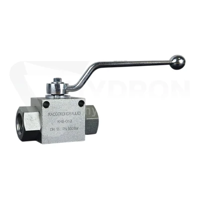 Zawór kulowy dwudrożny BKH BSP DN13 1/2" 500bar paczka 10szt