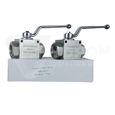 Zawór kulowy dwudrożny BKH BSP DN20 3/4" 500bar paczka 10szt