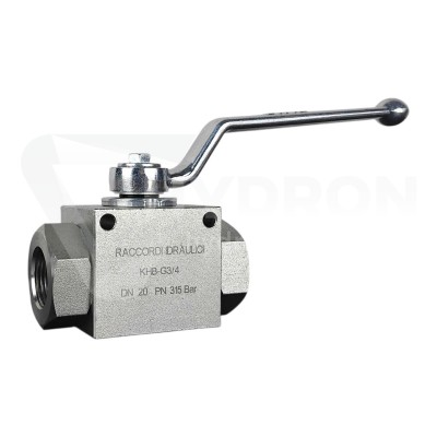 Przejdź do produktu Zawór kulowy dwudrożny BKH BSP DN20 3/4" 315bar paczka 10szt