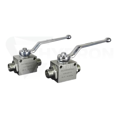 Przejdź do produktu Zawór kulowy dwudrożny BKH M18X1,5" 500bar 12L GZ paczka 10szt