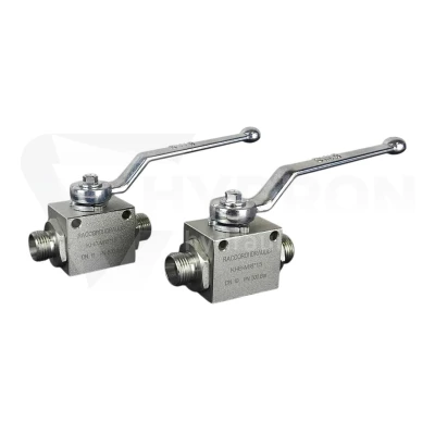 Zawór kulowy dwudrożny BKH M18X1,5" 500bar 12L GZ paczka 10szt