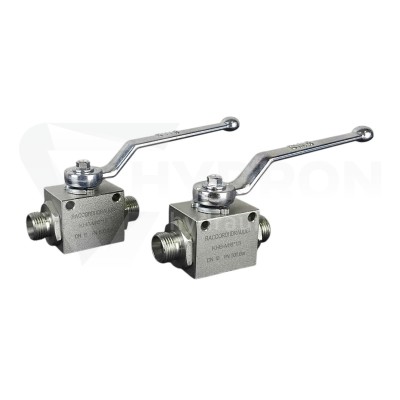 Przejdź do produktu Zawór kulowy dwudrożny BKH M22X1,5" 500bar 15L GZ paczka 10szt