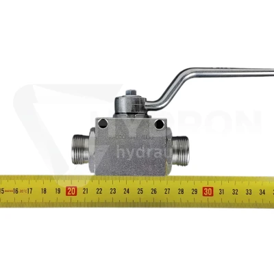 Zawór kulowy dwudrożny BKH M22X1,5" 500bar 15L GZ paczka 10szt
