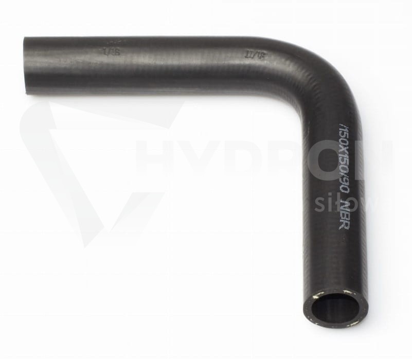 Kolanko gumowe 90° fi35 150x150 olejoodporne NBR
