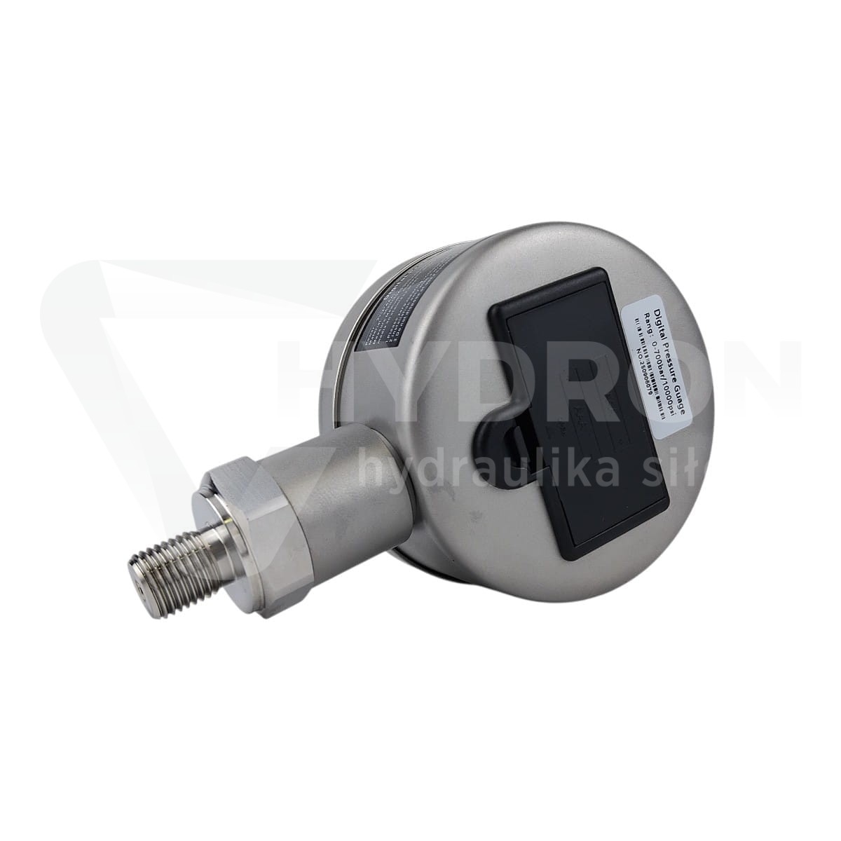 Manometr cyfrowy dolny 700 bar gwint 1/4"