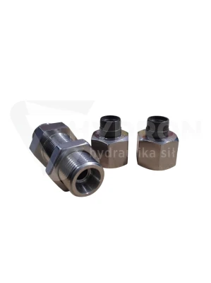 Złączka grodziowa M18x1,5 10S stal nierdzewna 1.45