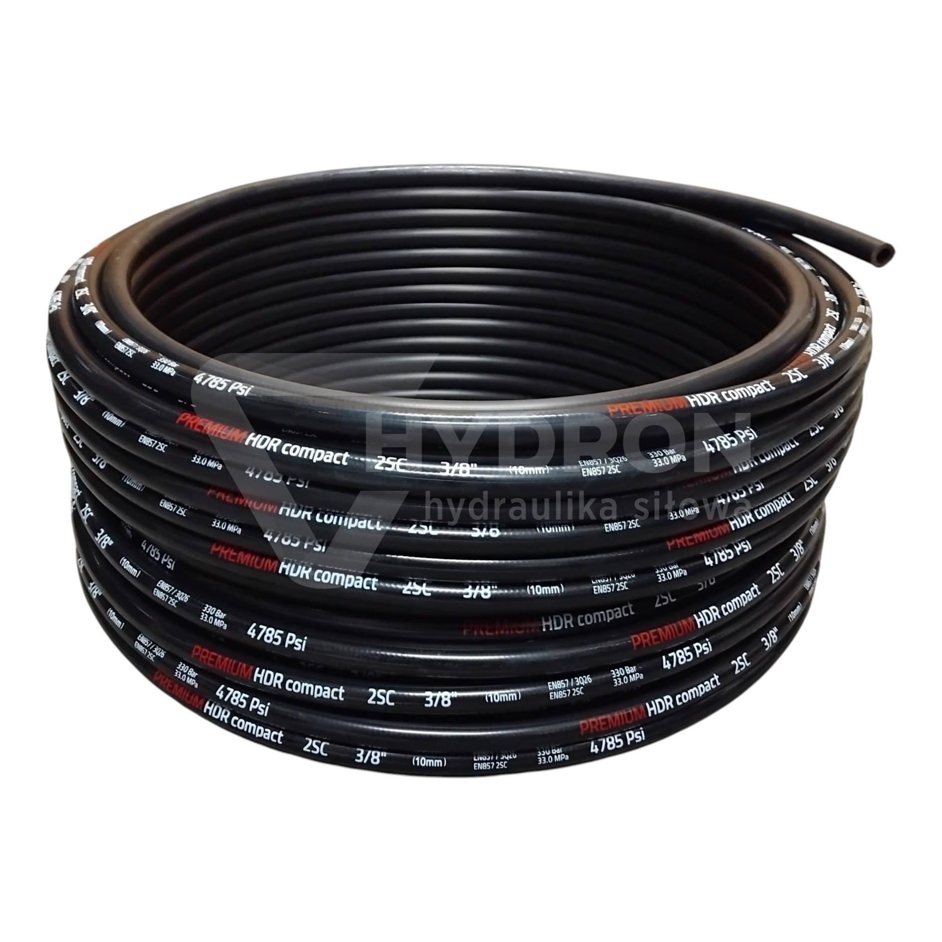 Wąż hydrauliczny DN10 2SC 385 bar