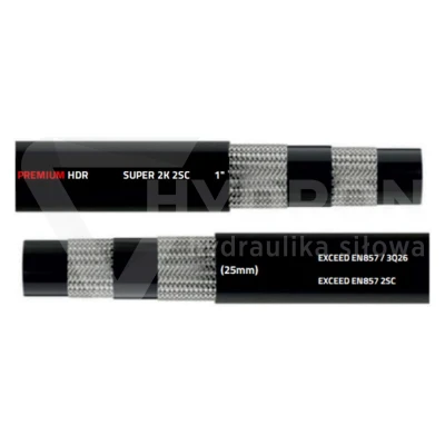 Wąż hydrauliczny DN25 2SC 280 bar SUPER 2K gładki
