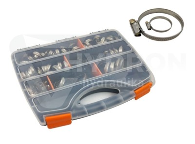 Przejdź do produktu Zestaw opasek ślimakowych W2 - 100 szt + organizer