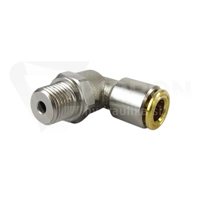 Złączka- kolankowa obrotowa -wtykowa -W90- M10x1FI6