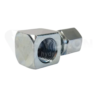 Adapter 90 stopni M10x1 – widok boczny
