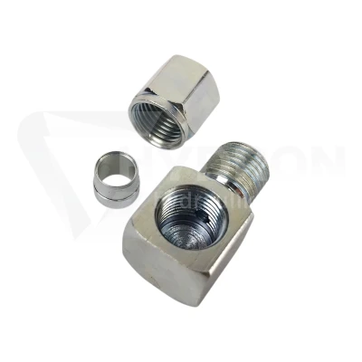 Adapter kątowy do instalacji centralnego smarowania