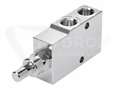 Zawór przeciążeniowy hamujący jednostronny 3/8" 60-350 bar