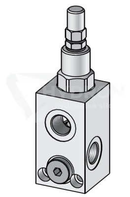 Przejdź do produktu Zawór przelewowy pojedyńczy 3/8" 10-180 bar