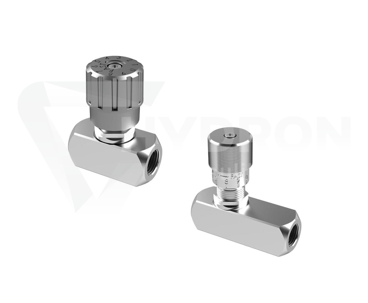Zawór dławiąco-zwrotny 3/8" jednostronny 350 bar