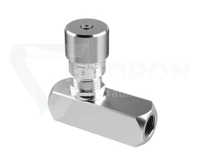 Przejdź do produktu Zawór dławiąco-zwrotny 3/8" jednostronny 350 bar