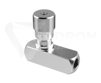 Zawór dławiąco-zwrotny 3/8" jednostronny 350 bar