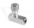 Zawór dławiąco-zwrotny 3/8" jednostronny 350 bar