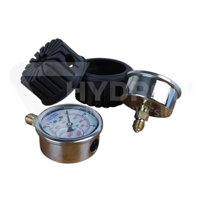 Osłona gumowa manometru o śr. fi-63mm CZARNA