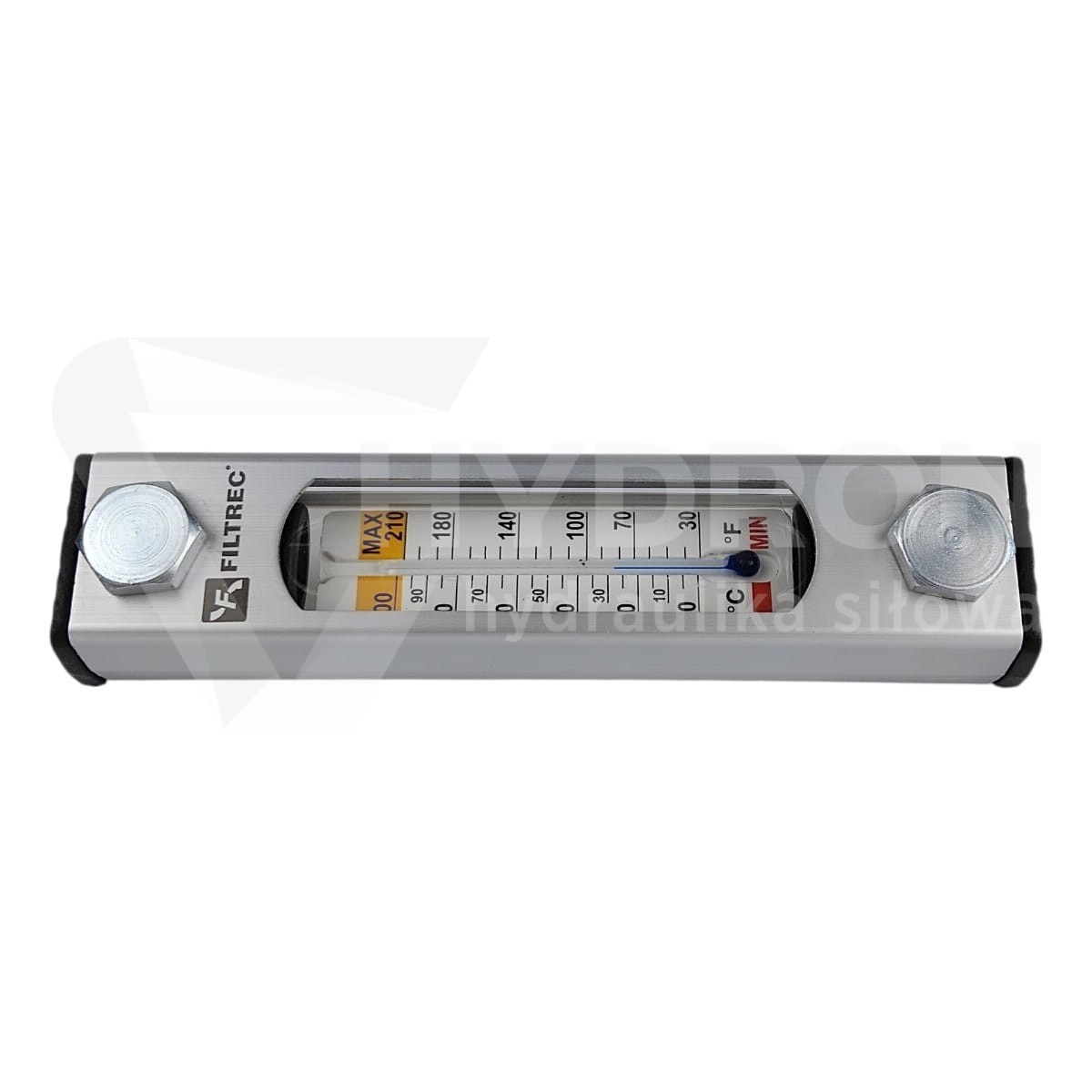 Wskaźnik poziomu oleju FL2TM10 aluminium 127mm