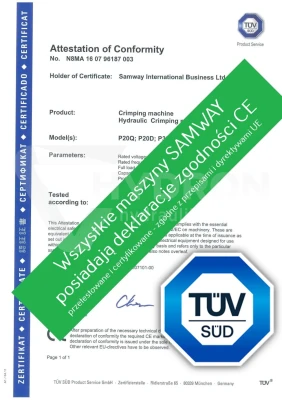 Przecinarka do węży hydraulicznych C300 SAMWAY