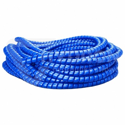 Przejdź do produktu Osłona spiralna węża niebieska WN12 10-13MM paczka 10m