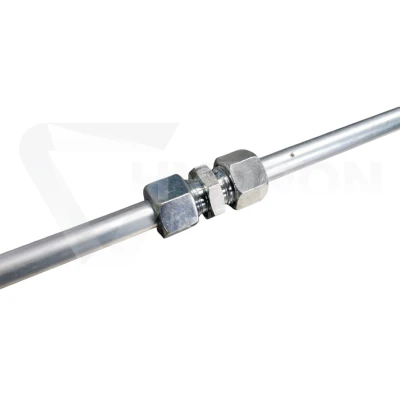 Złączka prosta BB M22X1,5 15L stal nierdzewna kpl