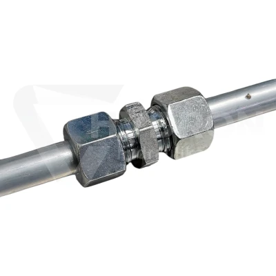 Złączka prosta BB M16X1,5 10L stal nierdzewna kpl