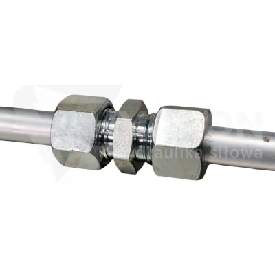 Złączka prosta BB M16X1,5 10L stal nierdzewna kpl