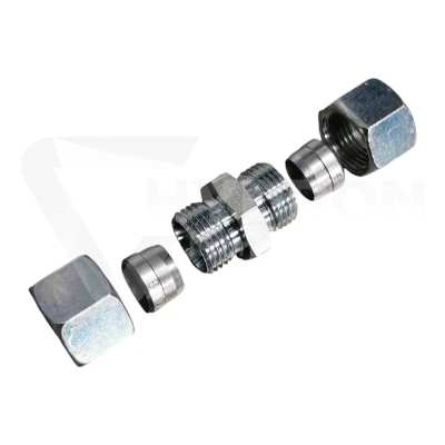 Złączka prosta BB M16X1,5 10L stal nierdzewna kpl