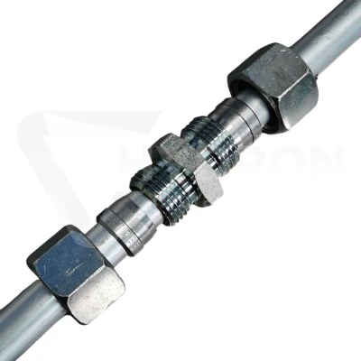 Złączka prosta BB M16X1,5 10L stal nierdzewna kpl