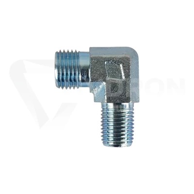 Przyłączka kolankowa 90° 1/4 NPT M16X1,5 10L