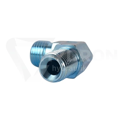 Przyłączka kolankowa 90° 3/8 NPT M18X1,5 12 stal nierdzewna