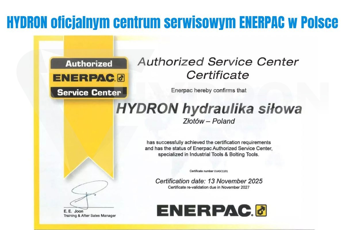 HYDRON oficjalnym centrum serwisowym ENERPAC w Polsce.jpg