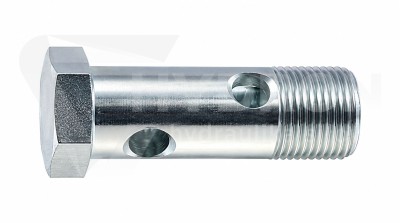 Przejdź do produktu Śruba oczkowa, drążona M22x1,5 podwójna (długa)