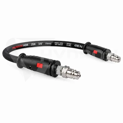 Rączka uchwyt przewodu hydraulicznego czerwona 1