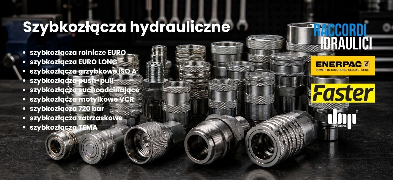 Szybkozłącza hydrauliczne 