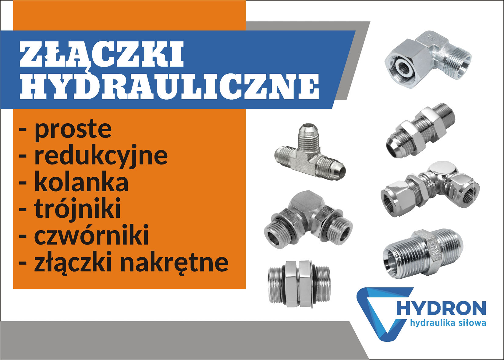 Złączki hydrauliczne wysokociśnieniowe nyple