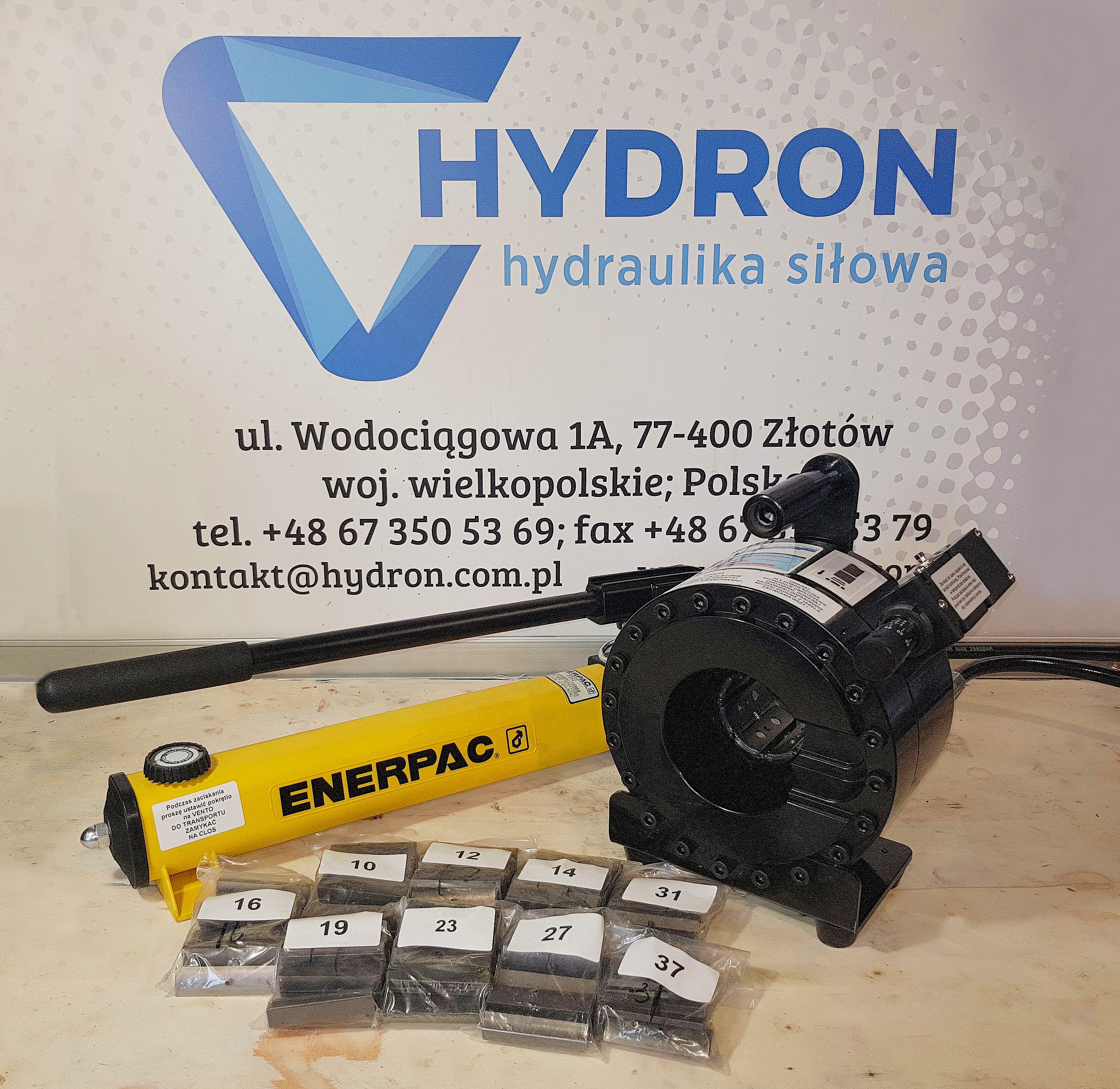 zakuwarka ręczna P18HP - instrukcja mobilnej zakuwarki do węzy hydraulicznych