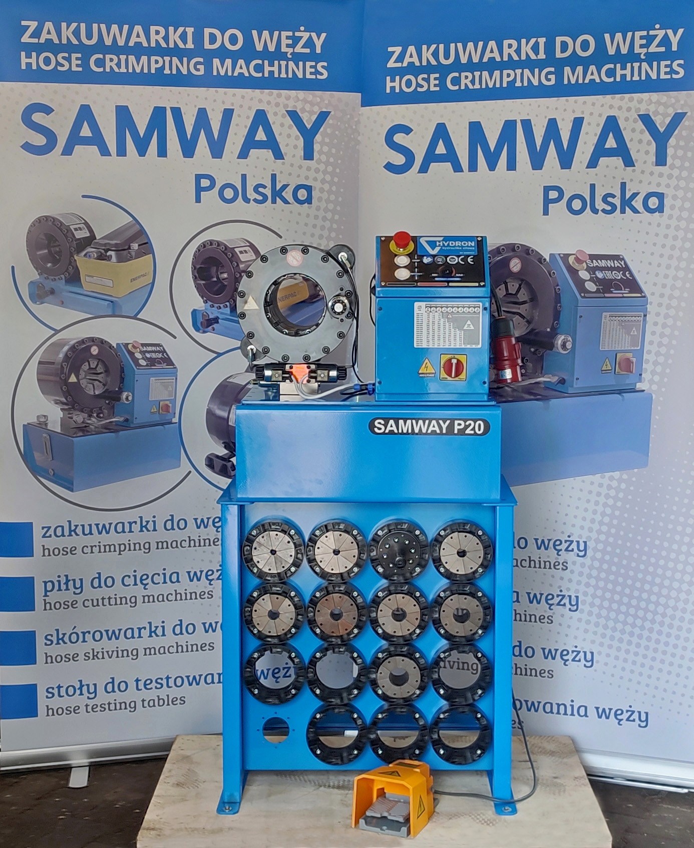 zakuwarka do węzy hydraulicznych SAMWAY P20Q