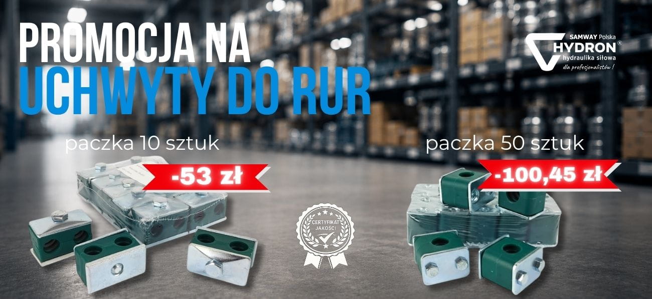 uchwyty do rur promocja hydron