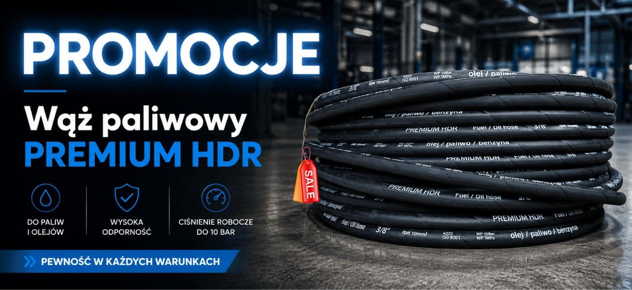 Wąż do paliwa benzyny oleju PREMIUM HDR hydron sklep